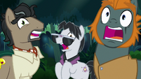 Caballeron and henchponies screaming S6E13