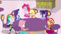 Equestria Girls excited for Rarity EGROF