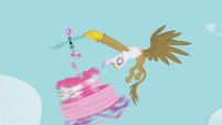 Gilda causes Pinkie to spin out S1E05