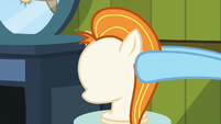 Rainbow Dash taking Cranky's toupee S6E15