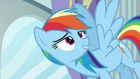 Rainbow remembering the Cloudsdale Derby S6E14
