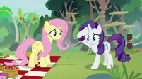 Rarity dreading the Royal Fashion Show S8E4