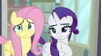 Rarity pointing at obtuse section S8E4