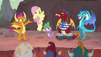 Smolder congratulating Garble S9E9