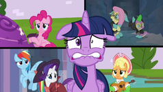 Sparkle's Seven's plan falling apart S9E4.png