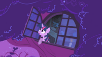 Twilight Sparkle looking out open window S1E24
