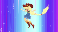 Applejack jumping in the air EGS1