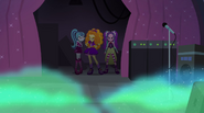 Dazzlings see green mist coming out EG2