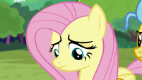 Fluttershy dejected over her destroyed dream S7E5