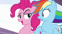 Pinkie Pie "what's it about?" S9E1