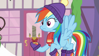 Rainbow Dash hears Discord's voice MLPBGE