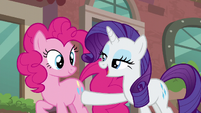 Rarity "I'll just leave you two to your..." S6E3