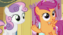 Scootaloo "I'm sure we'll come across them in Ponyville" S6E4