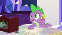 Spike "Captain Wuzz it is!" S6E17