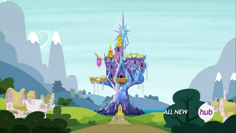Castillo my little pony hot sale