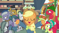 Applejack "friends and family all together" MLPBGE