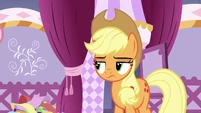 Applejack looks at Hoity and Photo Finish's belts S7E9.png (832 KB)