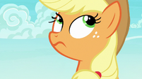 Applejack rolling her eyes S6E22