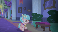 Cozy Glow walking through school halls S8E25