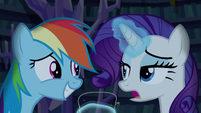 Rarity "I just told you" S5E21