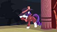 "Detective Rarity is on the case."