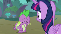 Spike resigned to living alone S8E11