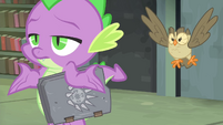 Spike shrug S4E23