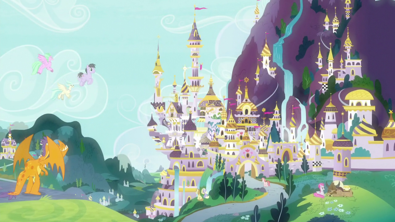 Castillo canterlot top