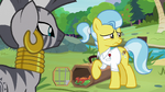 Dr. Fauna looks back at Fluttershy and Angel S9E18