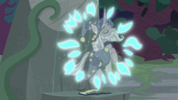 Holographic image of Star Swirl appears S7E25