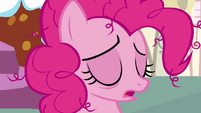 Pinkie sleeping.