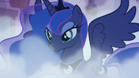 Princess Luna emerging from the fog S6E25