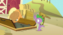 Spike "allow me to assist you further!" S03E09