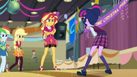 Sunset Shimmer confronts Twilight EG3