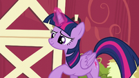 Twilight using her magic S6E10