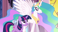 Twilight walking with Celestia S3E01