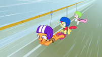 CMC zip-lining S1E23