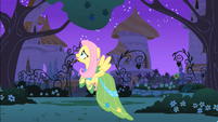 Fluttershy scares the critters away S01E26