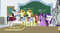 Neighsay accredits Flim and Flam's school S8E16
