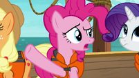 Pinkie Pie "nothing to do with the capsizing" S6E22