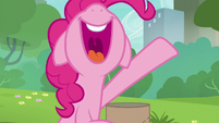 Pinkie Pie "the best present in the history of" S6E3