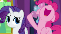 Pinkie Pie squeals with excitement S7E1