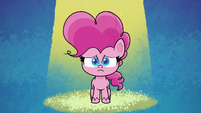 Pinkie Pie under a spotlight PLS1E6a