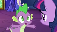 Spike "just stop herself from falling" S7E1