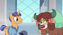 Yona in deep admiration of Rockhoof S8E21