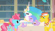 Princess Celestia says gotcha S1E22