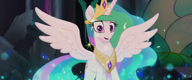 Princess Celestia turning back to normal MLPTM