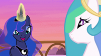 Princess Luna knows her pancakes are bad S7E10