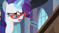 Rarity back in stylish glasses S2E9