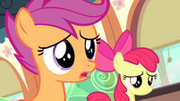 Scootaloo correcting herself S4E19